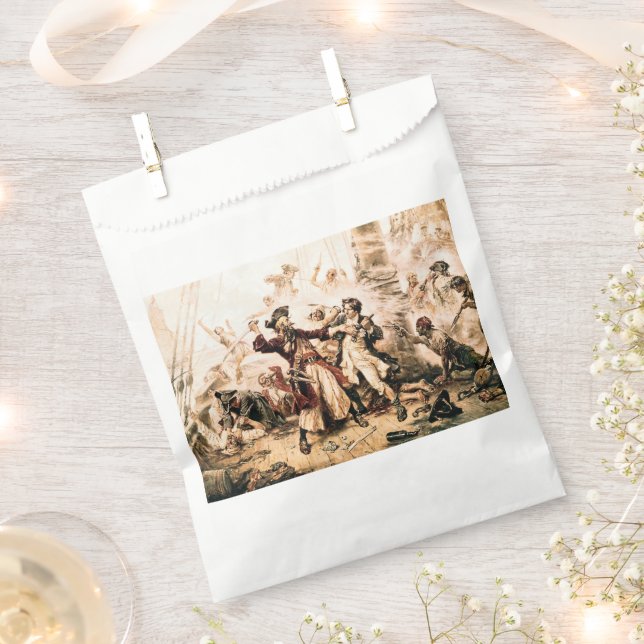 Sacolinha Captura, Pirata Barba Negra, Vingança da Rainha An (Cortado)