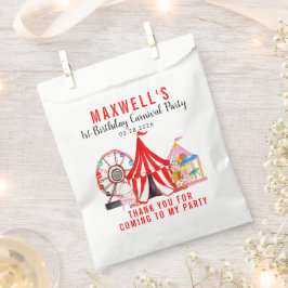 Sacolinha Carnaval do Circo de Carnaval - Obrigado Aniversár