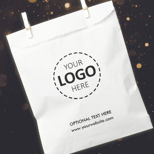 Sacolinha Carregamento de logotipo Bag de papel comercial pe