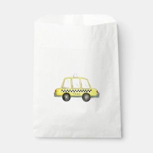 Sacolinha Carro de táxi amarelo verificável Nova Iorque NYC