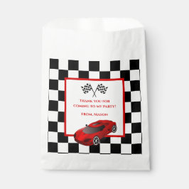 Sacolinha Carro Race Vermelho | Bolsas Festas de aniversário