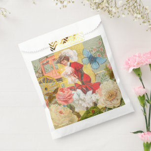 Sacolinha Carruagem de diversão da mulher vitoriana