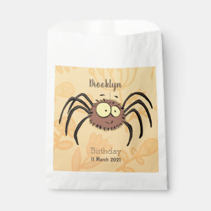 Sacolinha Cartografia engraçada e fofa da aranha