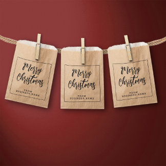 Sacolinha Cartolina Feliz Natal De | Bolsas de papel