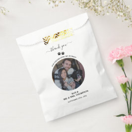 Sacolinha Casal de Foto Moderno Casado Cachorro de Pet Meus