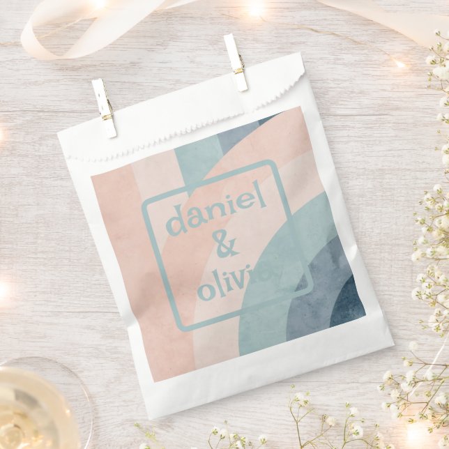 Sacolinha Casamento Arco-Íris dos anos 70 (Cortado)