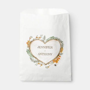 Sacolinha Casamento Cardíaco Cozy Woodland Cottagecore Woode