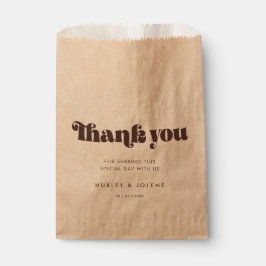 Sacolinha Casamento com Meio século de Vintage retroativo 60