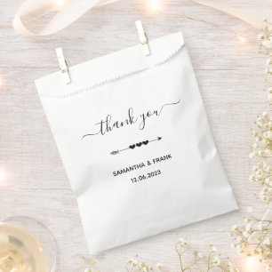Sacolinha Casamento de Agradecimento Personalizado