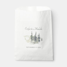 Sacolinha Casamento de Árvores Eververdes de Alta Madeira