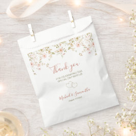 Sacolinha Casamento de campo de Rosa selvagem