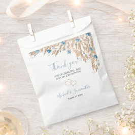 Sacolinha Casamento de Campos Pó Azul Campo