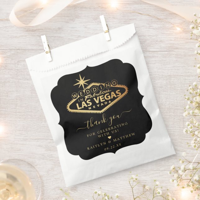 Sacolinha Casamento de Destino de Las Vegas (Cortado)