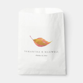 Sacolinha Casamento de Folha de Laranja de Cobra Laranja de 