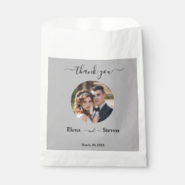 Sacolinha Casamento De Foto Floral 3D Da Rússia Elegante