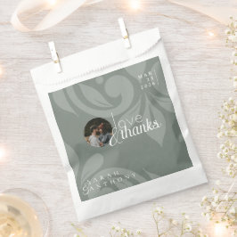 Sacolinha Casamento de Fotografias do Damasco Clássico Terth