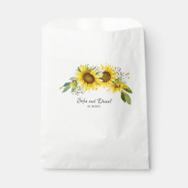 Sacolinha Casamento de girassol