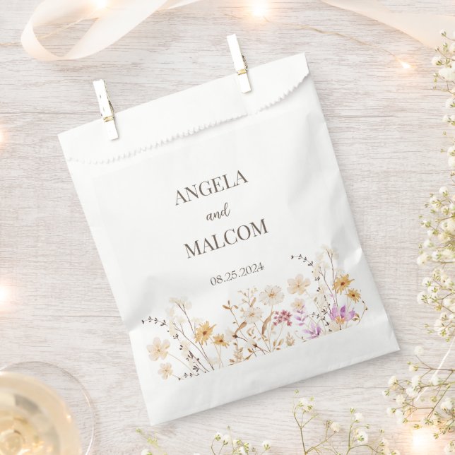Sacolinha Casamento de Jardim Blooms (Cortado)