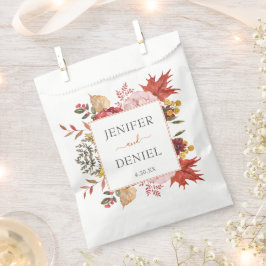 Sacolinha Casamento de outono Elegante