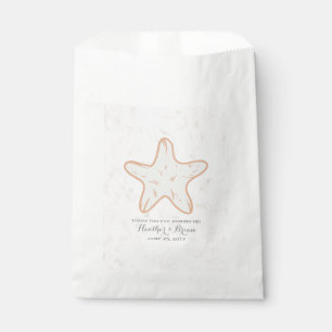Sacolinha Casamento de Peixe-Estrelo Laranja Russo