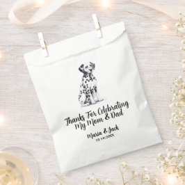 Sacolinha Casamento de Pet Dalmaciano de Cor do cheio