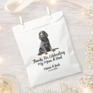 Sacolinha Casamento de Pet de Cor do Cheio Setter