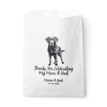 Casamento de Pet Personalizado Lab Preto