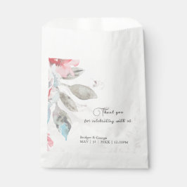 Sacolinha Casamento de rosa de flor silvestre Floral