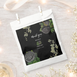 Sacolinha Casamento de Rosas Negras do Halloween