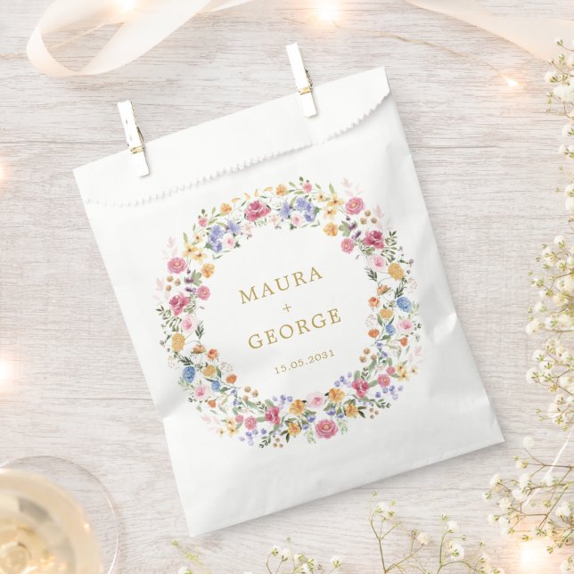 Sacolinha Casamento de terra corajosa do jardim de flores si (Cortado)