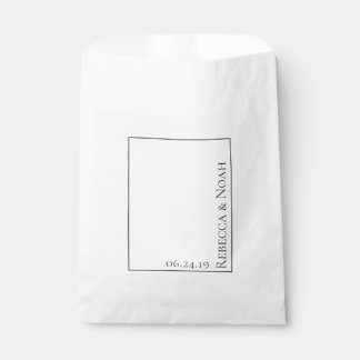 Sacolinha Casamento de Texto Mínimo e Mínimo Impressionante