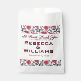 Sacolinha Casamento de Themed Rosa Garden Clássico