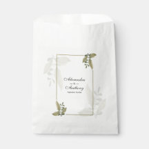 Casamento de Verde Minimalista Elegante