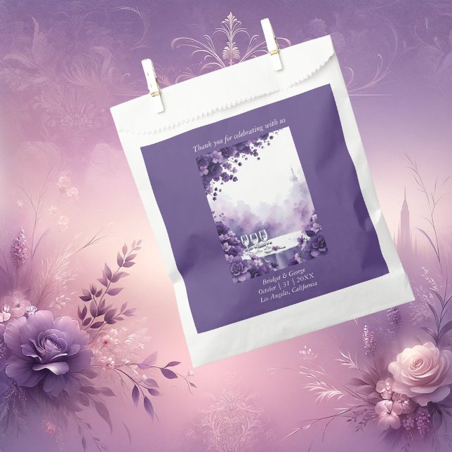 Sacolinha Casamento em Torre Eiffel, Frente e Romance Parisi (Criador carregado)