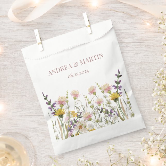 Sacolinha Casamento Feliz de Blooms (Cortado)