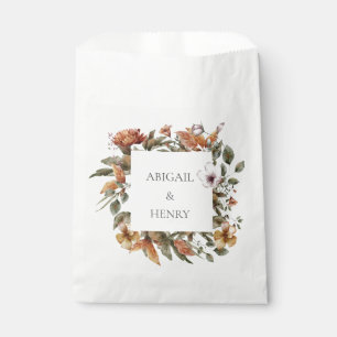 Sacolinha Casamento Floral de Autumn Romance Arch