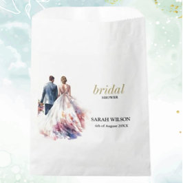 Sacolinha Casamento Floral Rustic Rosa Boho