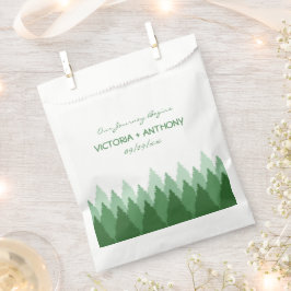 Sacolinha Casamento Floresta Verde