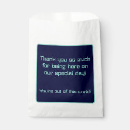 Sacolinha Casamento Galáctico Sci-Fi