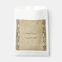 Sacolinha Casamento Gótico Romance Favorece bolsas - Escuro 