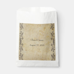 Sacolinha Casamento Gótico Romance Favorece bolsas - Escuro
