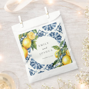 Sacolinha Casamento Italiano Lemon Citrus Positano