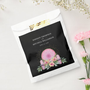Sacolinha Casamento Metafísico com Cristais de Mandala Flora