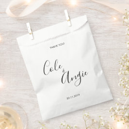 Sacolinha Casamento Minimalista