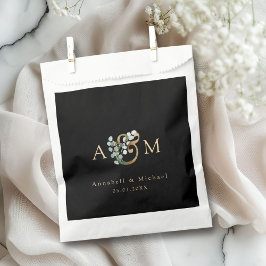 Sacolinha Casamento Moderno Elegante Eucalyptus Ampersand