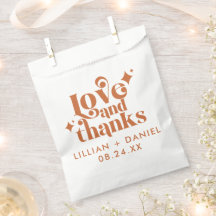 Casamento Moderno Retro Laranja