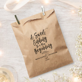 Sacolinha Casamento Negra Moderno e Fim Doce