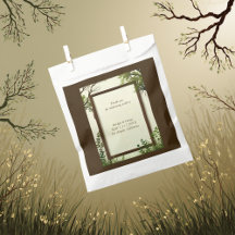 casamento Rústico de Árvore Verde