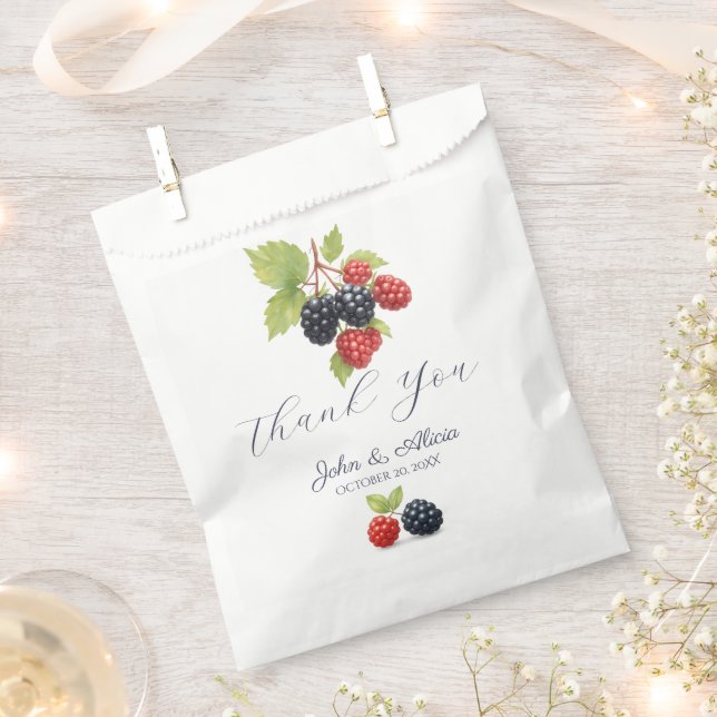 Sacolinha Casamento Rústico Romântico de Outono com Frutas V (Cortado)