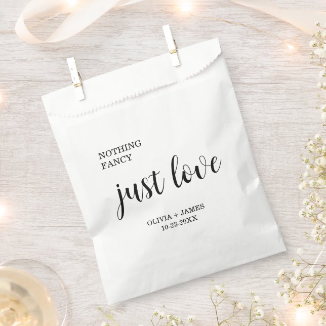 Sacolinha Casamento Simples Amor Sem Frescuras Branco (Cortado)